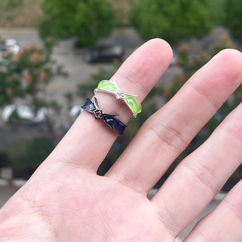 Couple Ring Set - Code Geass Unisex Lelouch Suzaku Paar-Ring-Set,