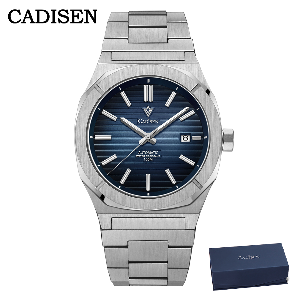Jewelry Style Watches - CADISEN 2026 Taucheruhr Saphir MIYOTA 8215