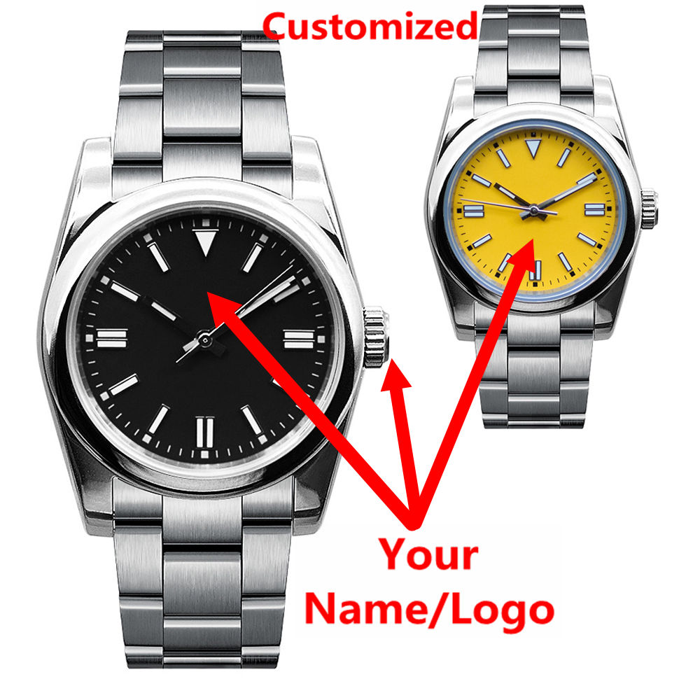 Jewelry Style Watches - Herrenuhr mit individuellem Logo, Saphirglas, luxuriöse