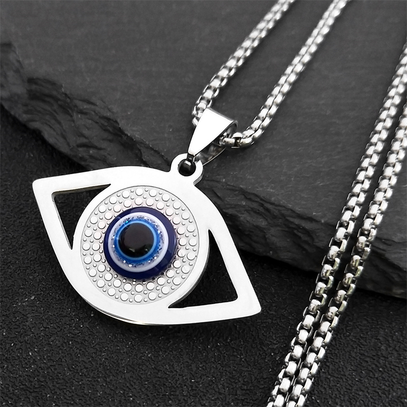 Jewelry & Watches Ltd - Islamische Hamsa Böser Blick Blaues Auge
