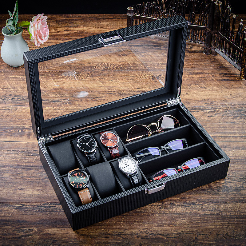 Best Jewelry Watches For Women - Uhrenbox, Vitrine, Brillen-Aufbewahrungstasche, Sonnenbrillen-Aufbewahrungsbox, Glasplatte, die