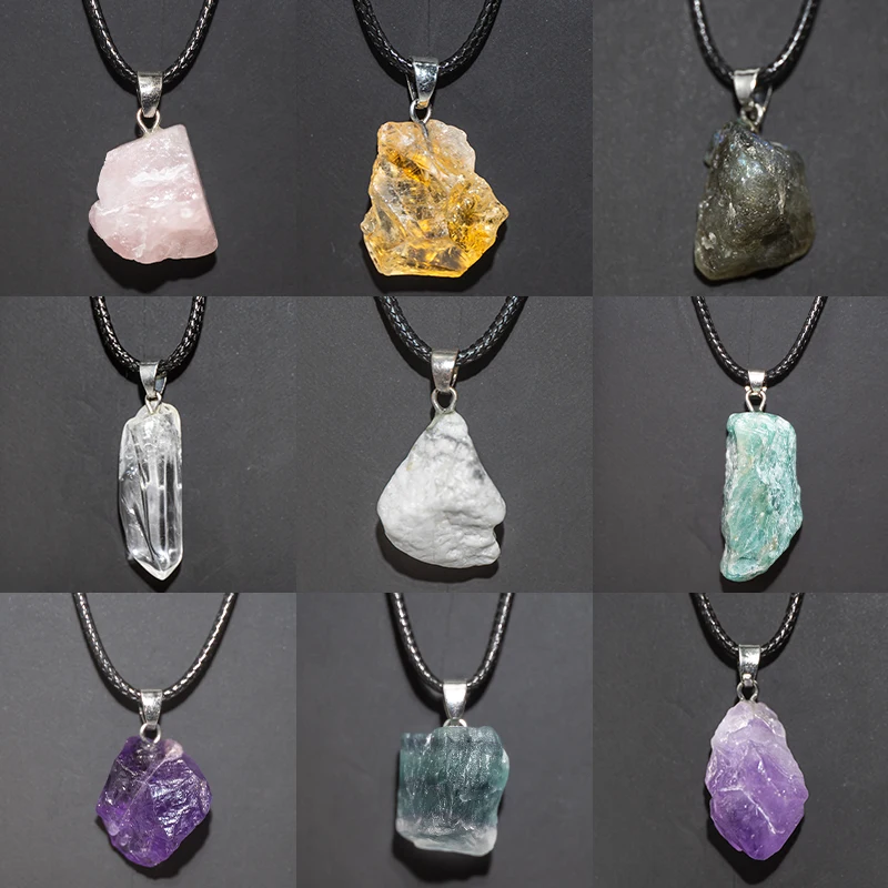 Crystal Choker Necklace - Natürliche Amethysten Blume Halskette Reiki Healing