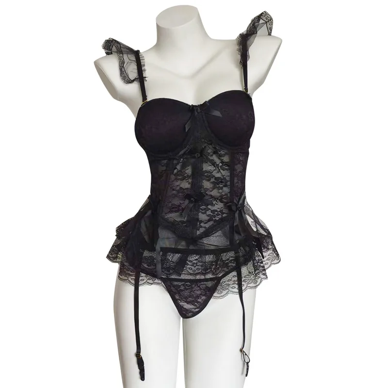Couple Ring Set - Porno Dessous Spitze Sexy Mesh Stahl