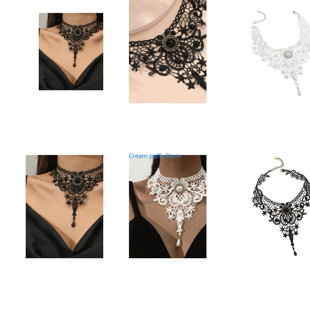 50LE Spitzen-Choker-Halsketten – Crystal Choker Necklace Bewertung und Preis