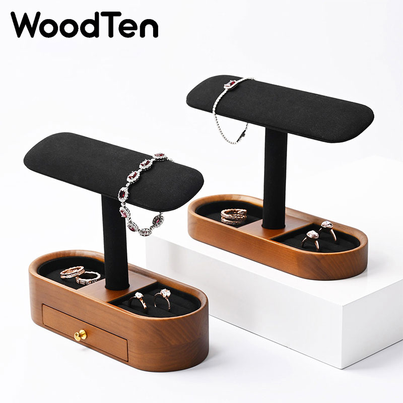 WoodTen Uhrenständer mit Schub – Watches Jewelry Holder Bewertung und Preis