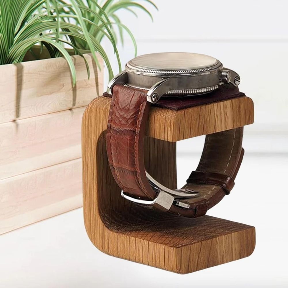 Holz-Uhrenständer Tischdekorat – Watches Jewelry Holder Bewertung und Preis