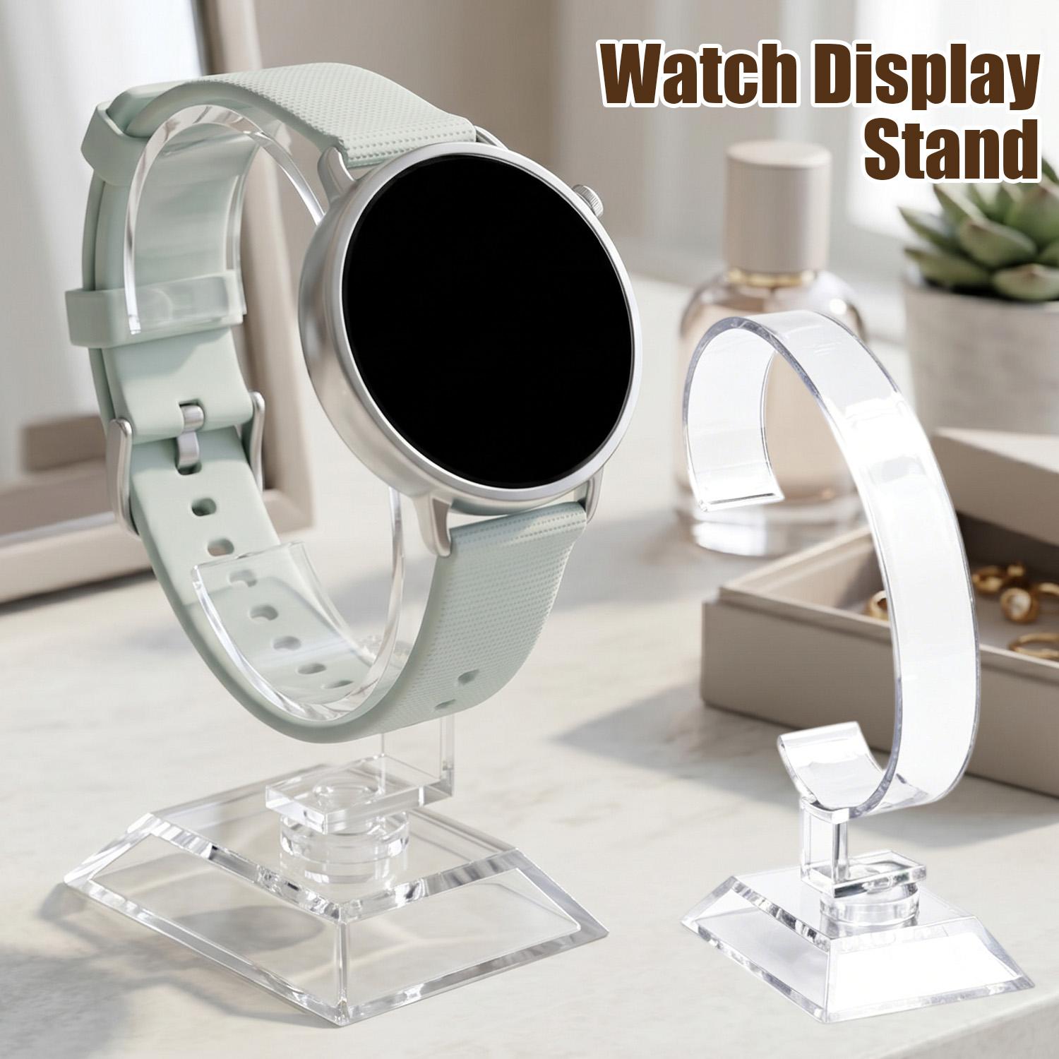 Transparenter Uhren-Präsentati – Watches Jewelry Holder Bewertung und Preis