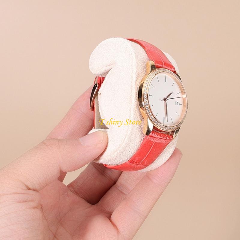 N58F Elegantes Hirschhautkisse – Watches Jewelry Holder Bewertung und Preis