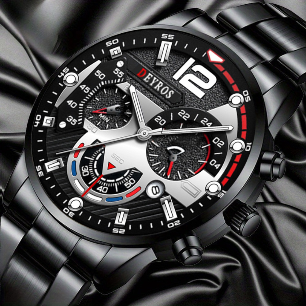 3 teile/satz Mode herren Uhr S – Best Jewelry Watches Bewertung und Preis