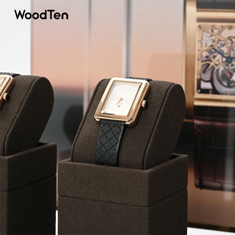 WoodTen Mikrofaser-Uhrenstände – Watches Jewelry Holder Bewertung und Preis