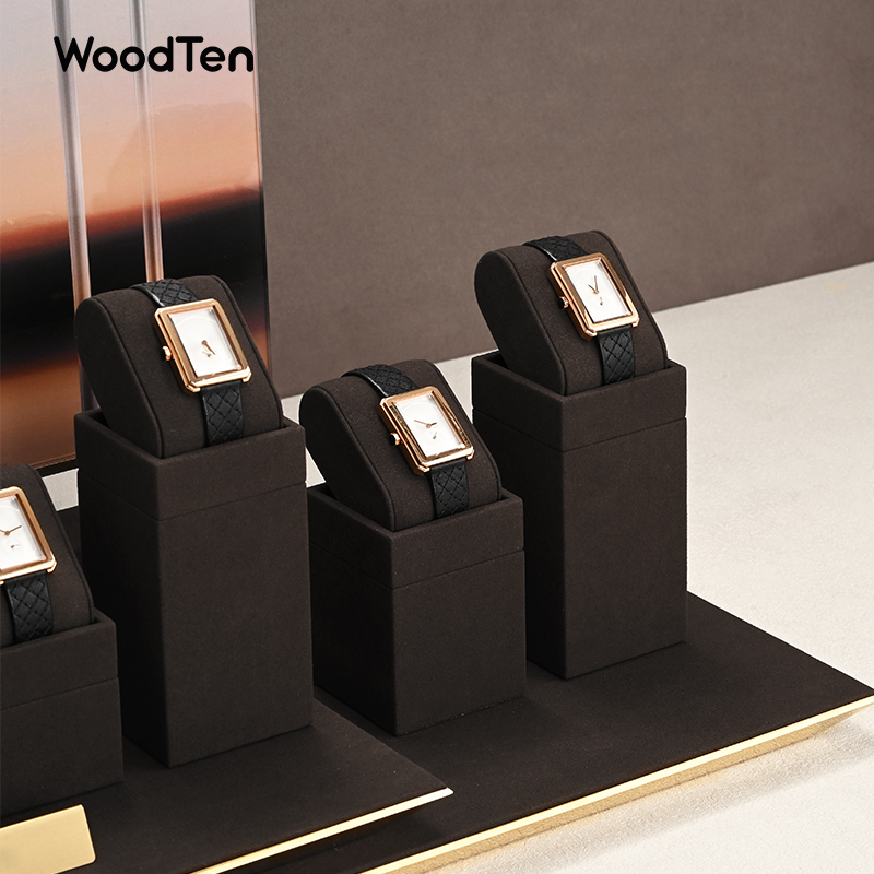 WoodTen Mikrofaser-Uhrenstände – Watches Jewelry Holder Bewertung und Preis