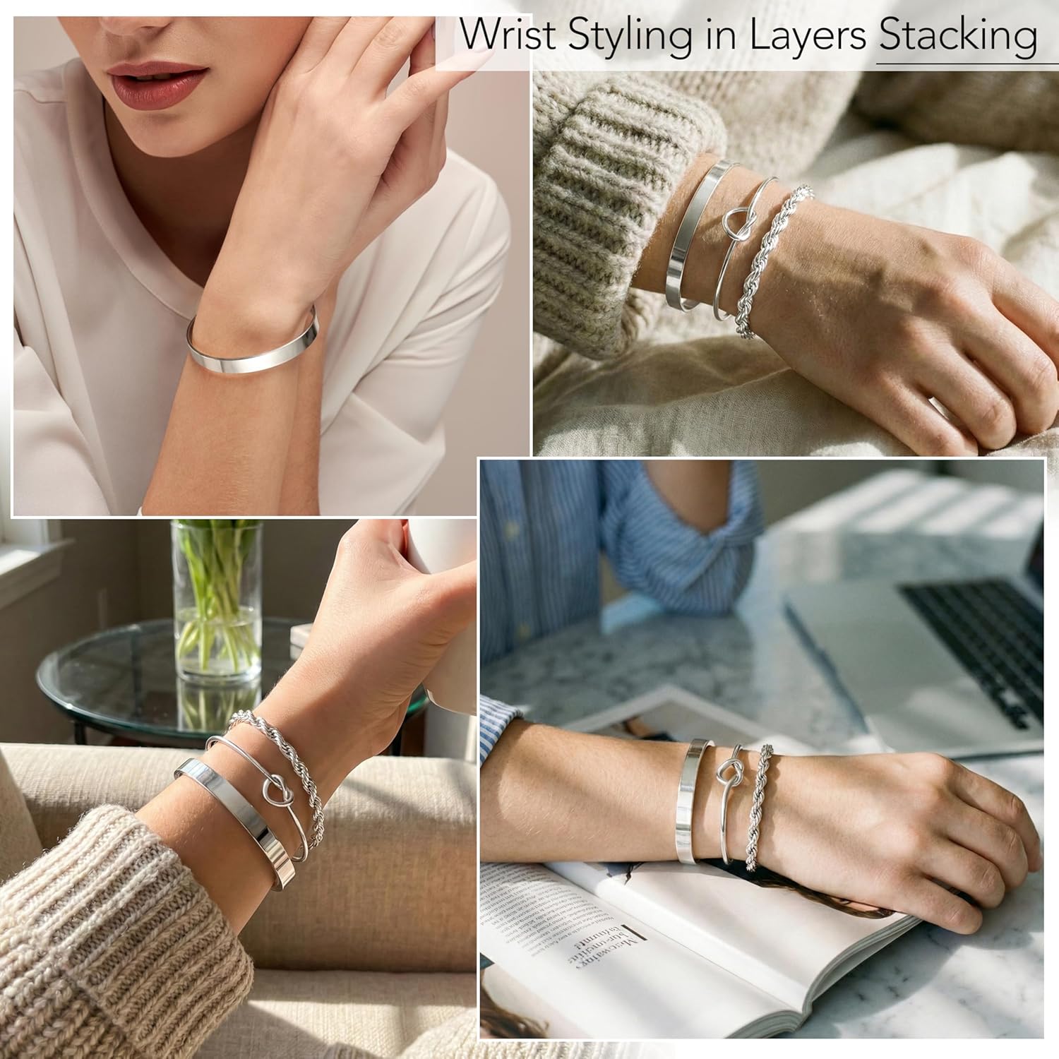 925 Sterling Silber Armbänder  – Jewelry Essentials Watches Bewertung und Preis