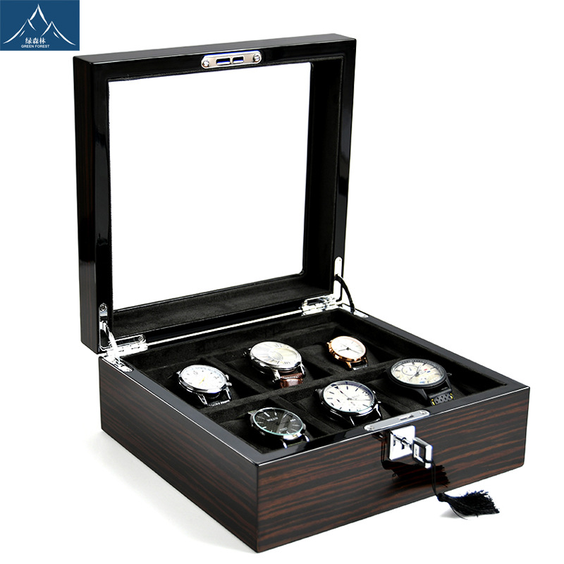 Hxl Holz-Klavierlack-Uhrenbox  – Jewelry With Watches Bewertung und Preis