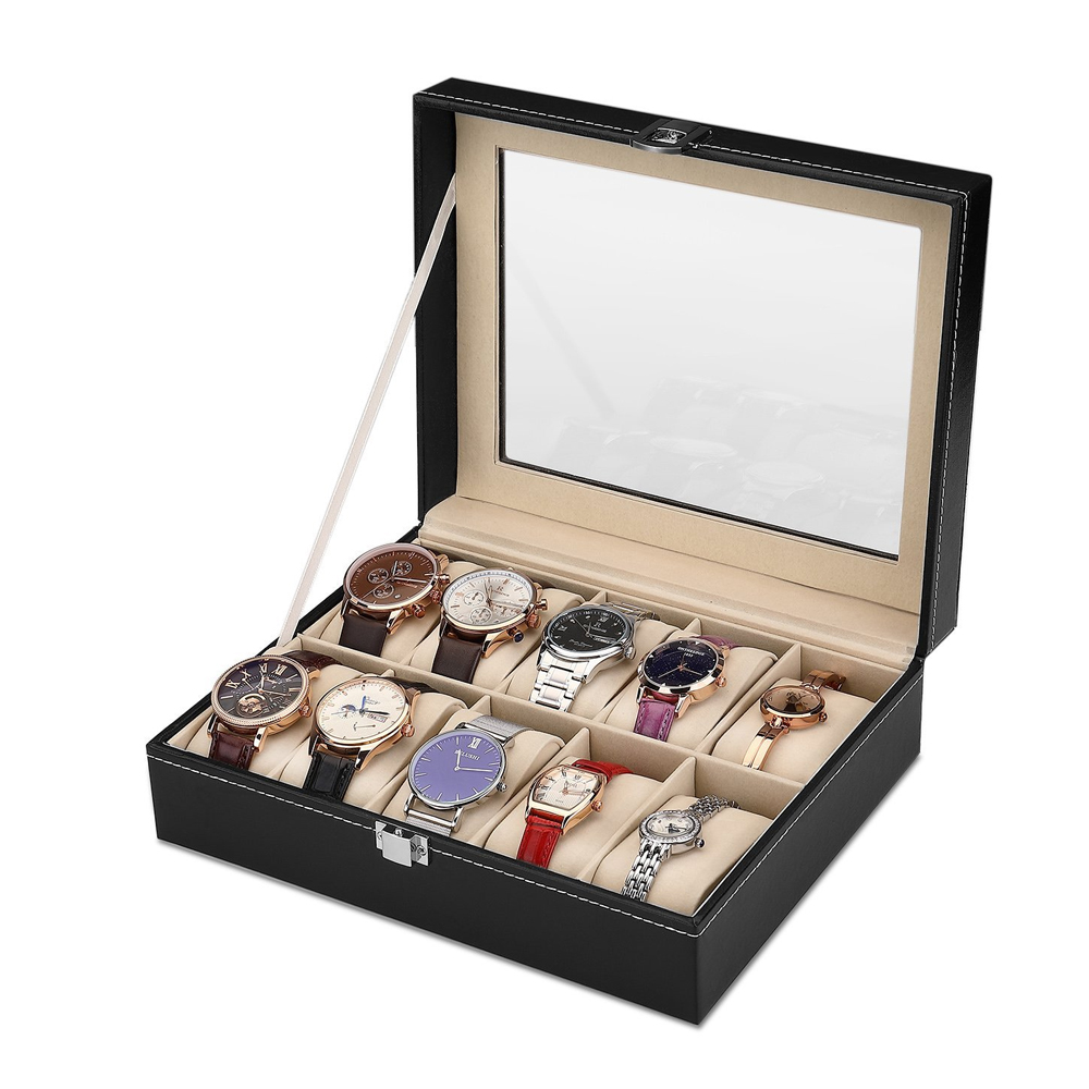10-Bit Pu Leder grau Flanell U – Best Jewelry Watches For Women Bewertung und Preis