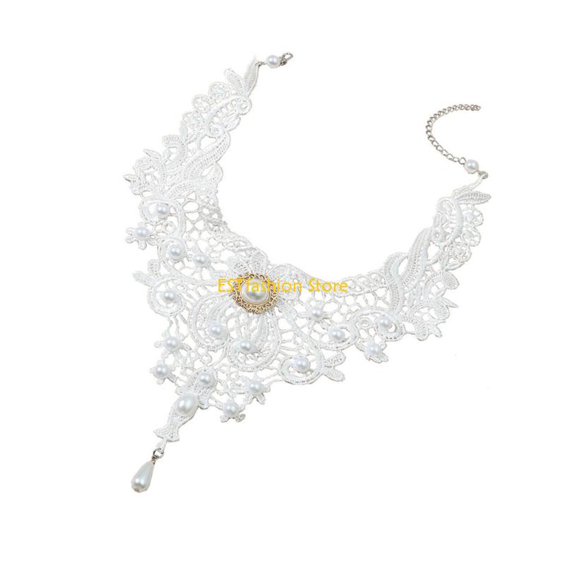 Y5GC Spitzen-Choker-Halskette, – Crystal Choker Necklace Bewertung und Preis