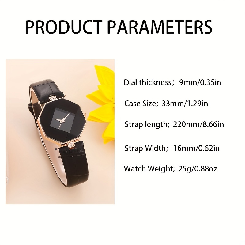 1 Stück Quarzuhr mit Strass-De – Best Jewelry Watches Bewertung und Preis
