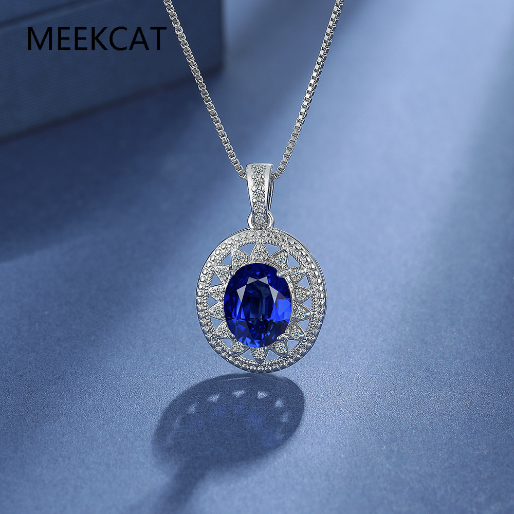 Oval geschliffener, künstlich  – Crystal Choker Necklace Bewertung und Preis