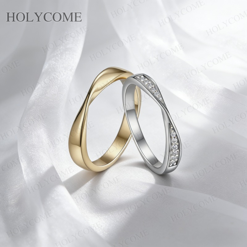 Moissanit-Paarringe aus 925 St – Couple Ring Set Bewertung und Preis