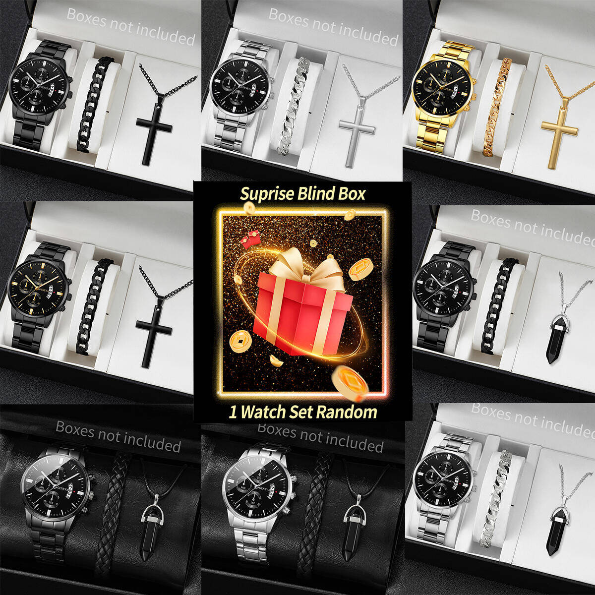 Überraschung Mystery Uhr Blind – Jewelry With Watches Bewertung und Preis