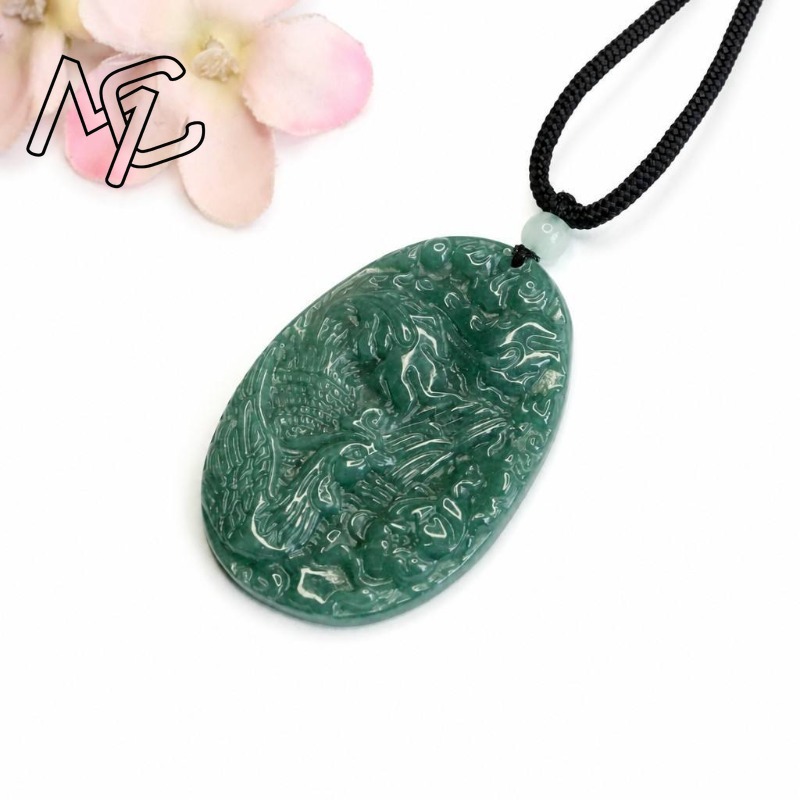Echter Natürlicher Smaragd-Jad – Jewelry & Watches Ltd Bewertung und Preis