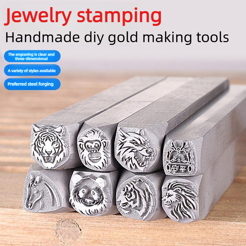 Tierkopf-Stahlstempel, Löwen-  – Wolf Jewelry & Watches Tampa Bewertung und Preis